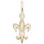 Fleur de Lis Accent Charm