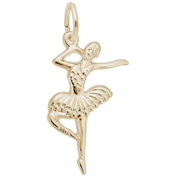 Ballet Dancer with Tutu Charm