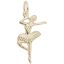 Ballet Dancer with Tutu Charm