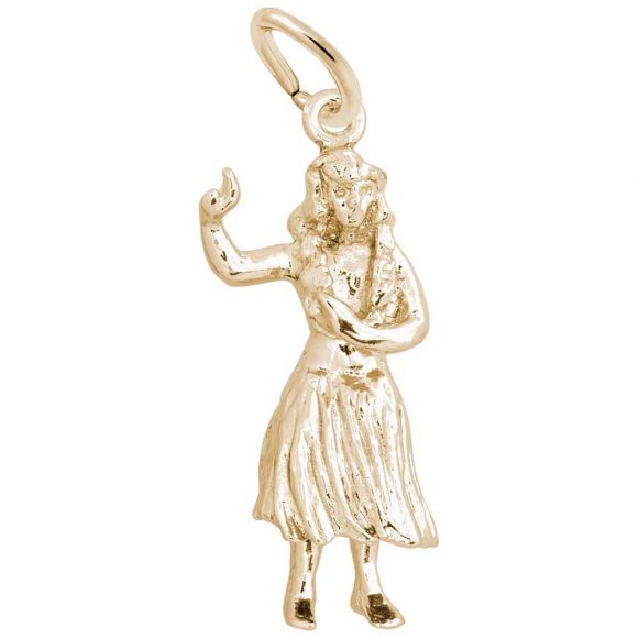 New Hula Dancer Charm