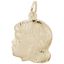 Young Girl's Head Charm