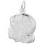 Young Girl's Head Charm