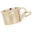 Inscribed Baby Cup Charm
