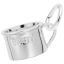 Inscribed Baby Cup Charm