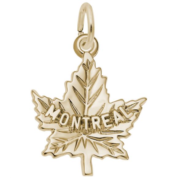 Montreal Maple Leaf Charm