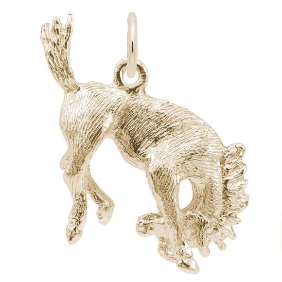 Bucking Horse Charm