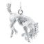 Bucking Horse Charm