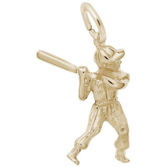 Baseball Player Charm