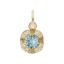 Petite Birthstone-Mar Charm