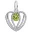 Held in Love Heart - Aug Charm