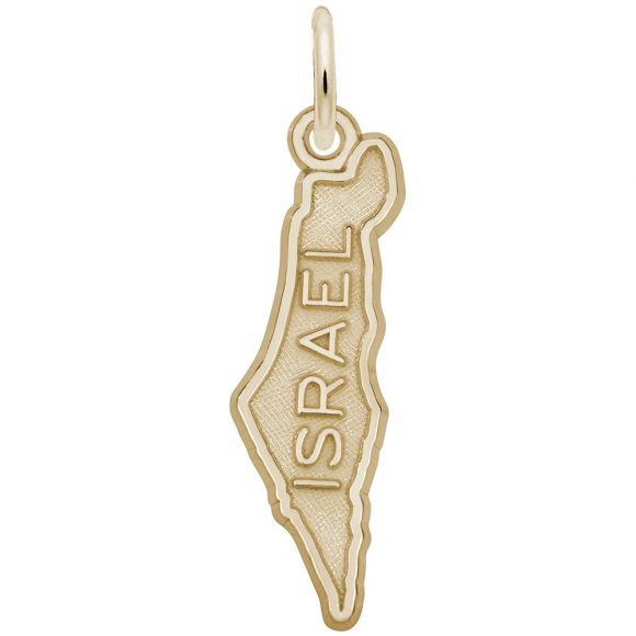 Israel Map Charm