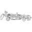 Modern Open Wheel Race Car Charm