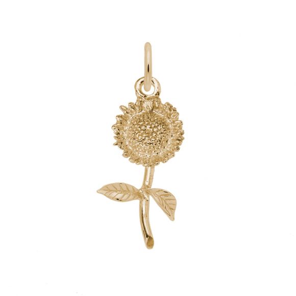 New Small Sunflower Charm