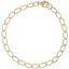Dapped Single Link Curb Classic Bracelet