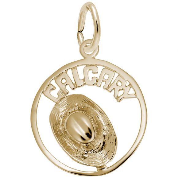 Calgary Cowboy Hat Charm