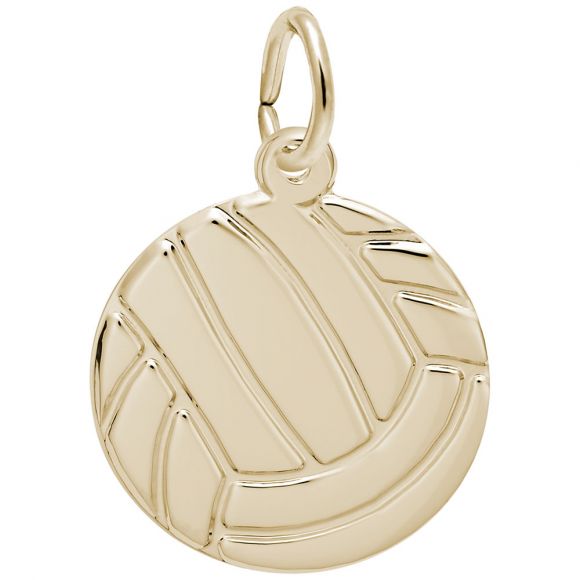 Flat Volleyball Charm