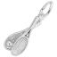 Tennis Racquet Pair Charm