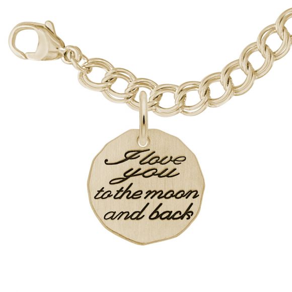 Moon and Back Bracelet Set