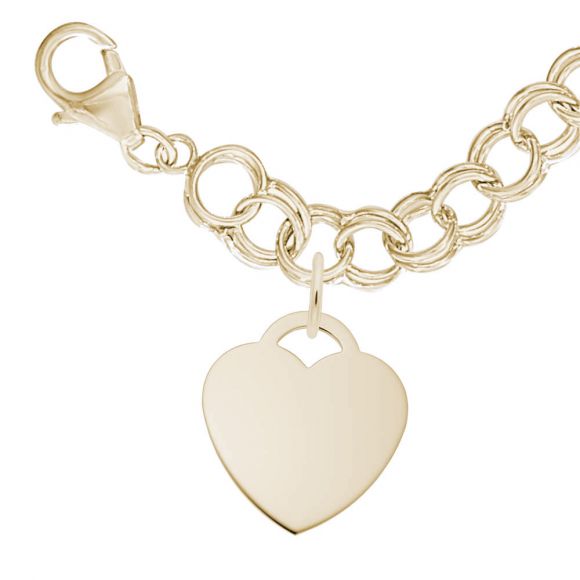 Lrg. Heart 35 Bracelet Set