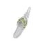 Sandal with Peridot Stones Charm
