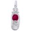 July Baby Shoe Charm