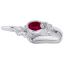 July Baby Shoe Charm