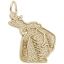 Michigan Map Charm