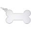 Flat Dog Bone Charm