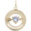 March Love Birthstone Charm