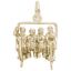 Quadchair Ski Lift Charm