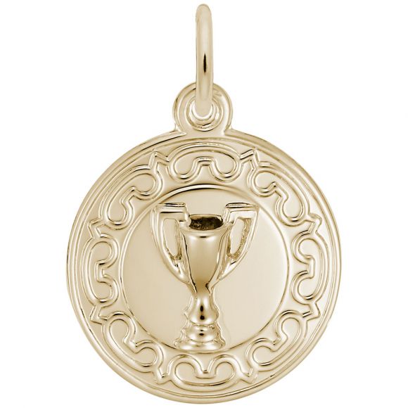 Trophy Disc Charm