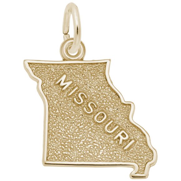 Missouri Map Charm
