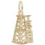 Texas Oil Rig Charm