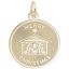 Merry Christmas Nativity Disc Charm
