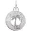 Small Florida Palm Tree Ring Charm