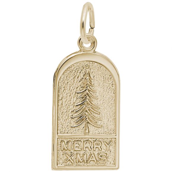 Merry Xmas Tree Charm