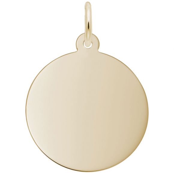 Medium Round Disc-Classic Series Charm