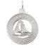 Annapolis MD Sailboat Ring Charm