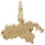 St. John Map Charm