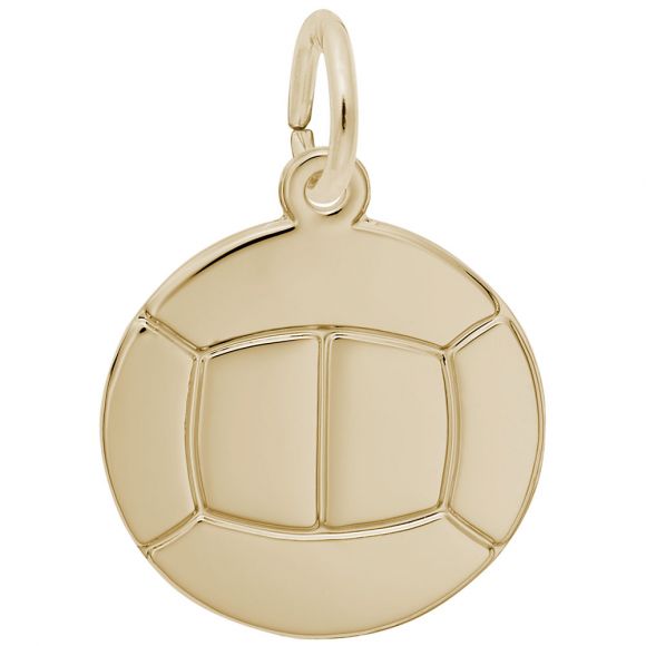 Flat Volleyball Charm