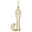 Small Serif Initial J Charm