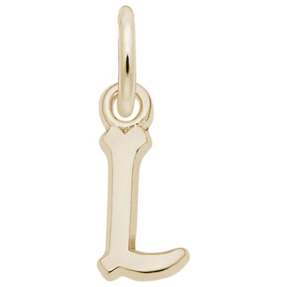 Small Serif Initial L Charm
