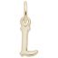 Small Serif Initial L Charm