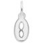 Small Serif Initial O Charm