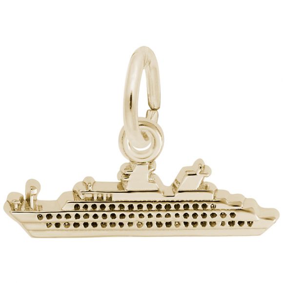 Small Ocean Liner Charm