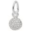 Golf Ball Accent Charm