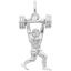 Body Builder Charm