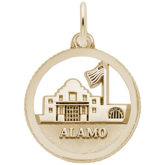 The Alamo Disc Charm