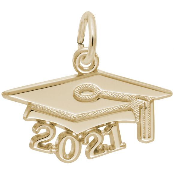 Large Grad Cap Charm