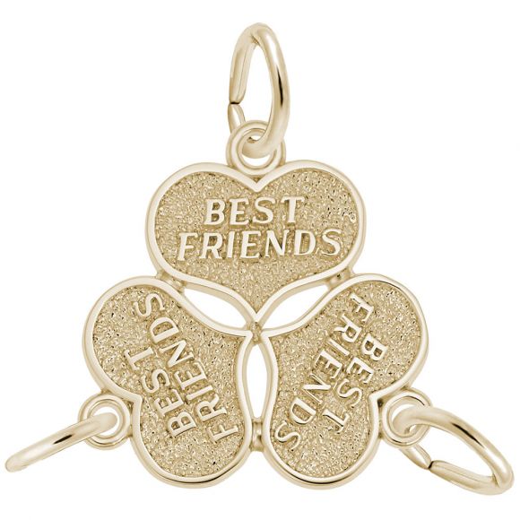 Three Best Friends Charm